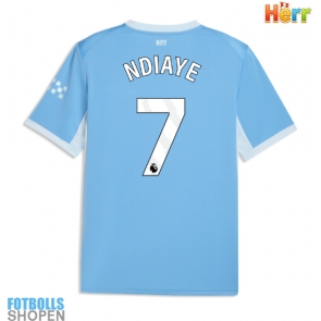 Billiga Manchester City Iliman Ndiaye #7 Hemmatröja 2026-27 Kortärmad